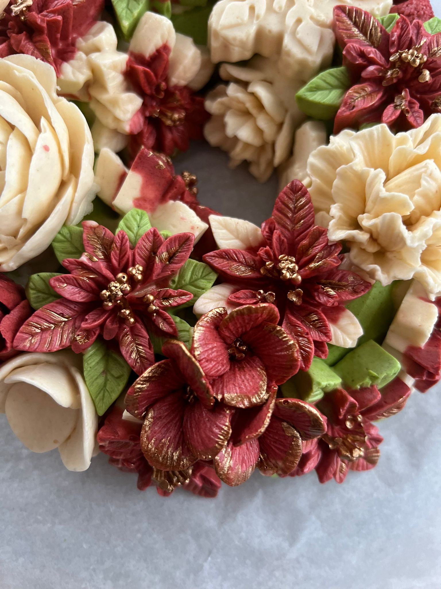 Winter Wreath Glow coroniță comestibilă